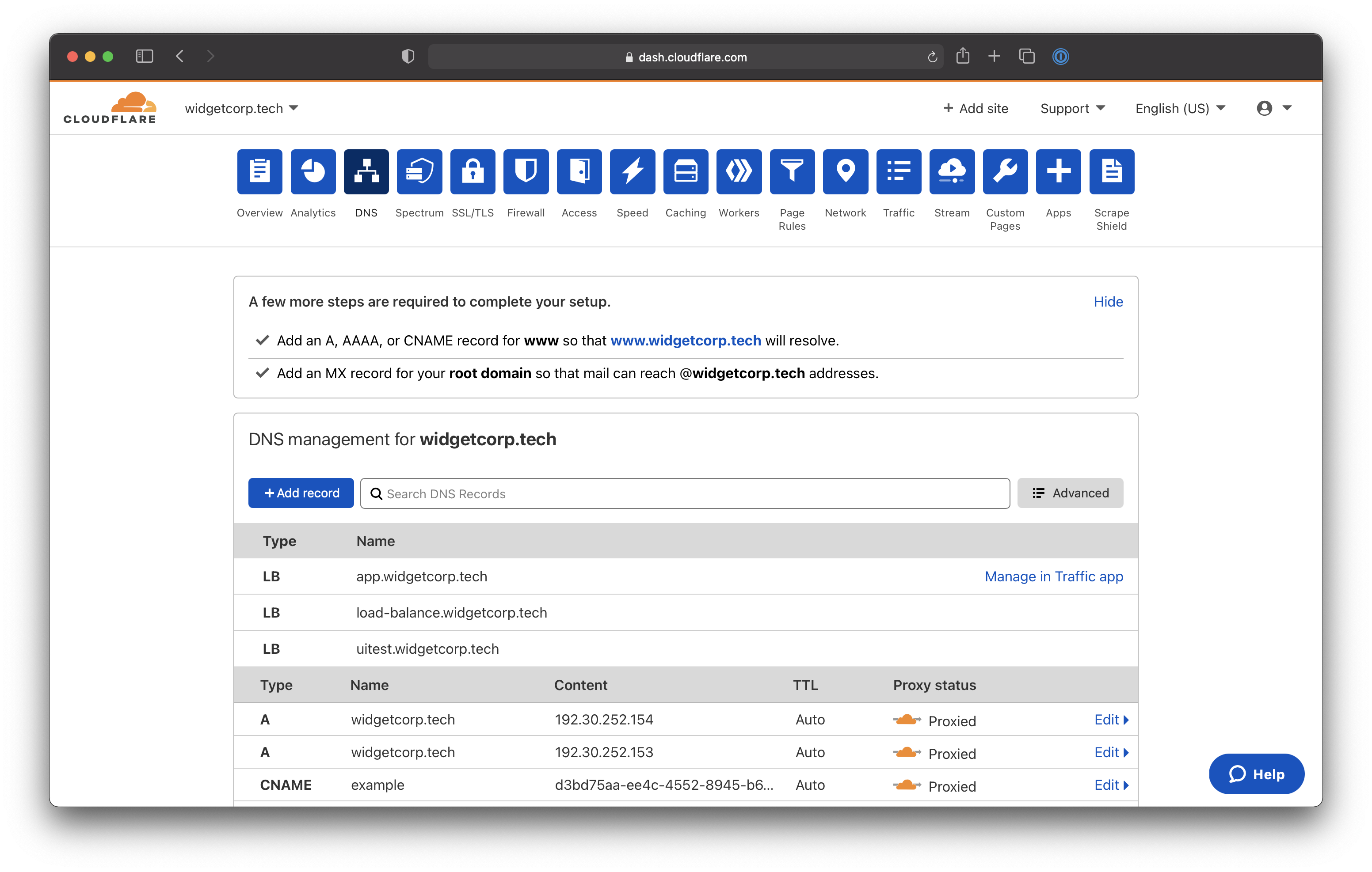 DNS List